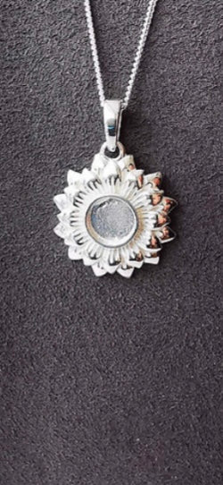 Sunflower pendant