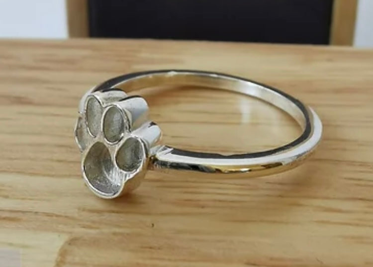 Pet paw ring