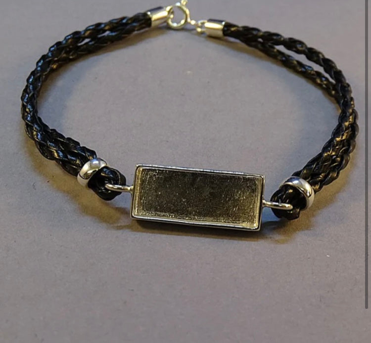 Men’s leather bracelet
