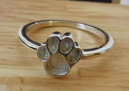 Pet paw ring
